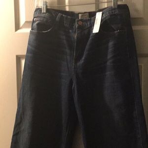 NWT JCrew Rayner Wide Leg Cropped Jeans